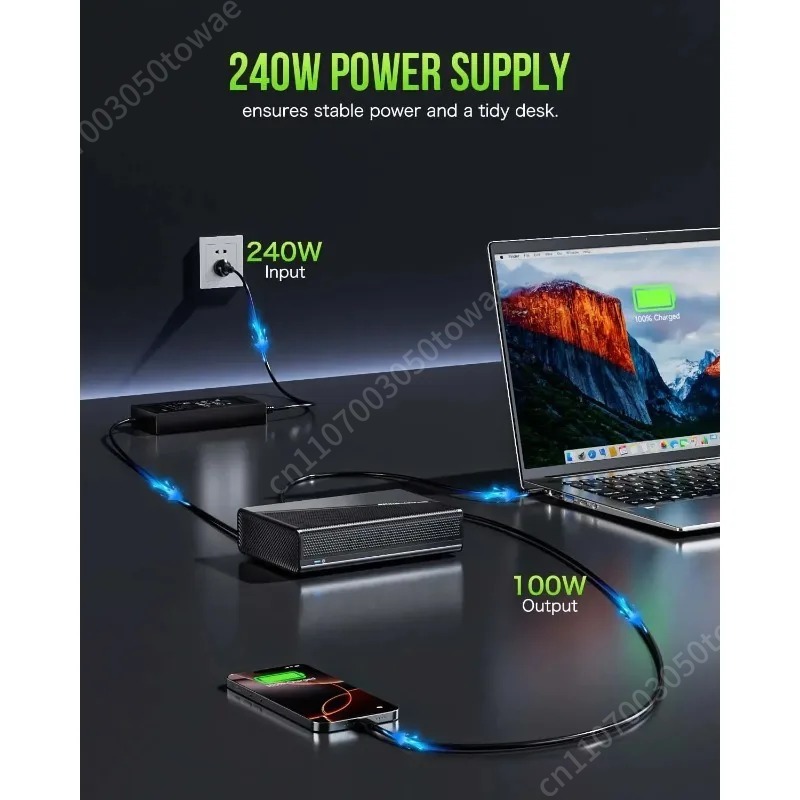 Oculink Gpu Dock Station - Zewnętrzna stacja dokująca OcuLink USB4 Type-C