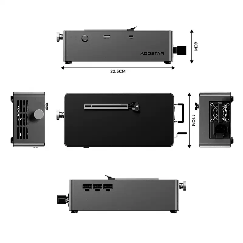 Stacja dokująca AG01 dla kart  – Oculink Gpu Dock Station recenzja i cena