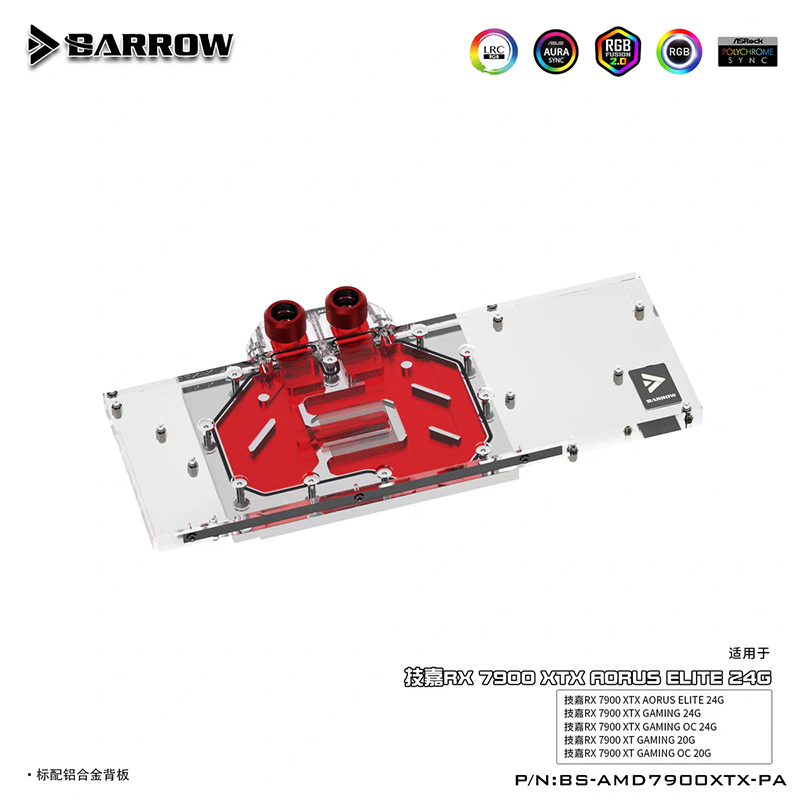 BARROW Water Block dla Gigabyt – Rx 7900 Xt 20Gb recenzja i cena
