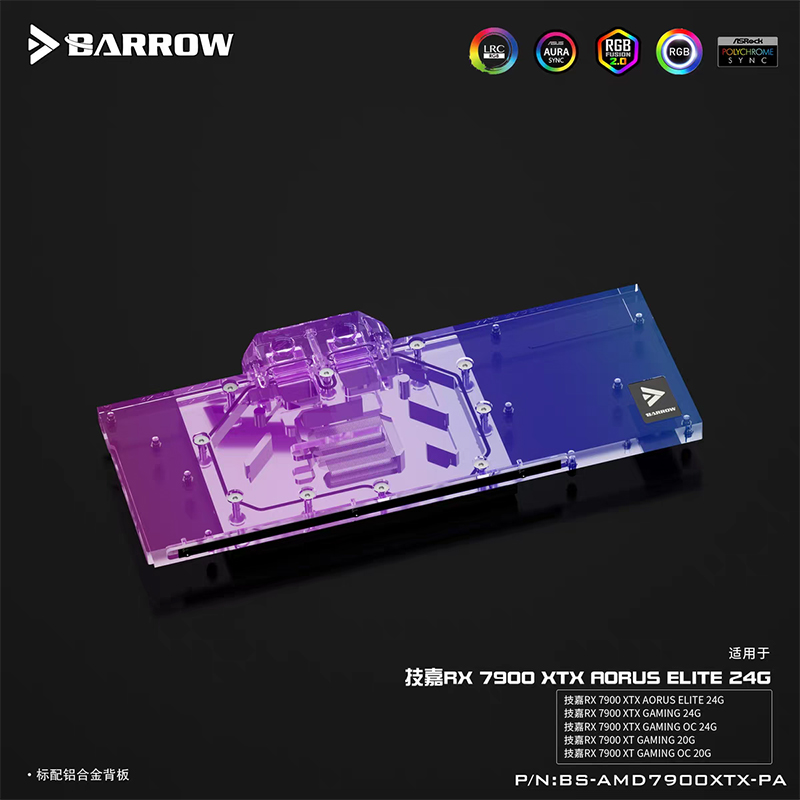 BARROW Water Block dla Gigabyt – Rx 7900 Xt 20Gb recenzja i cena