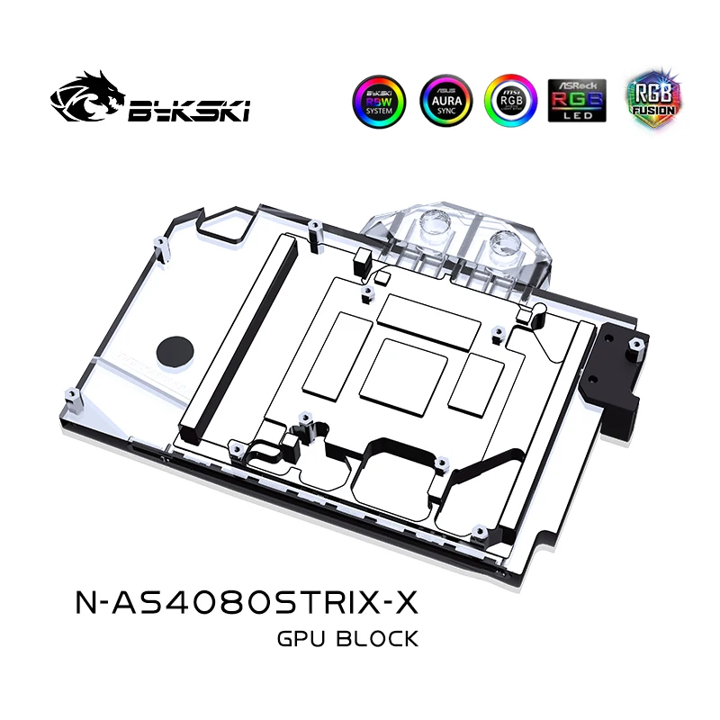 Blok chłodzenia GPU Bykski do  – Rtx 4080 Water Cooling Block recenzja i cena